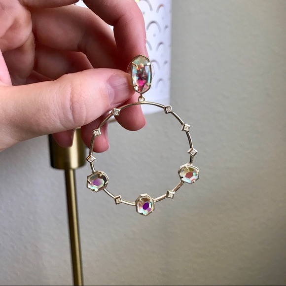 Kendra Scott Sheila Earrings in Dichroic Glass - Picture 4 of 5